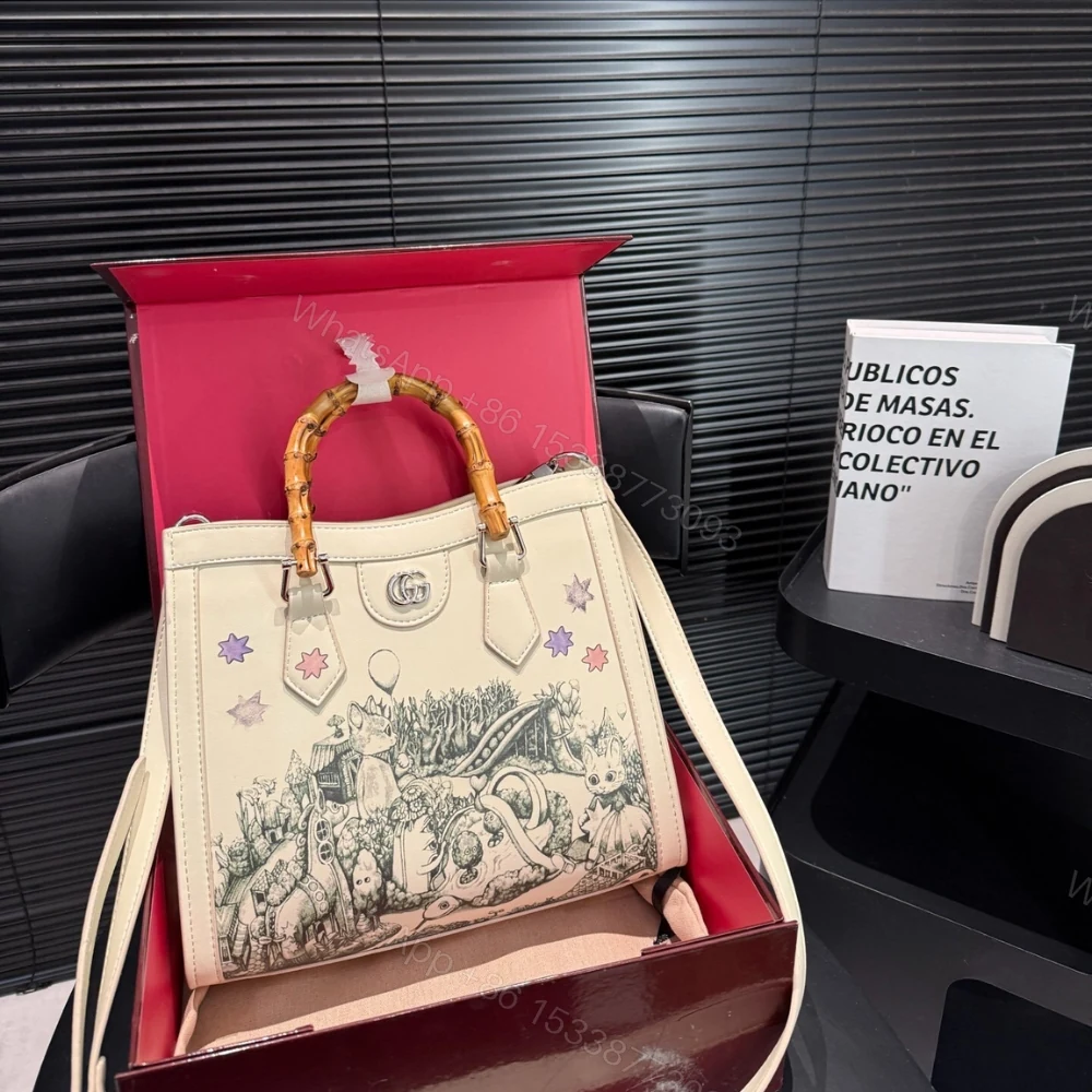 View 3 of Gucci Yuko Higuchi Diana Medium Tote Bag White 27Cm