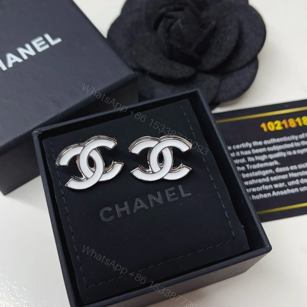 View 7 of CHANEL 25S EARRINGS WHITE SILVER METAL ABF565 B20465 U0776