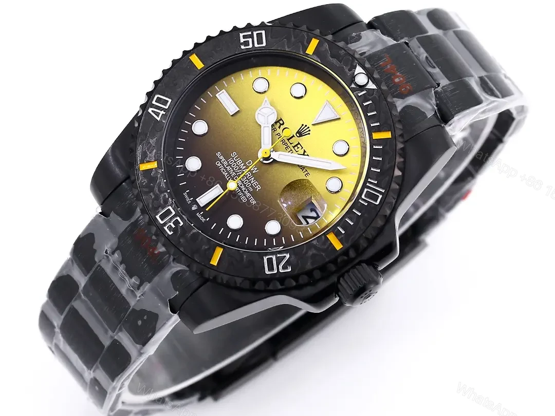View 2 of Clean Factory – **ROLEX DIW Submariner Parakeet Black