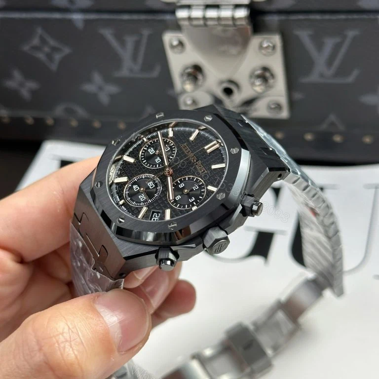 View 3 of Audemars Piguet Royal Oak 26240CE Super Clone Black Ceramic