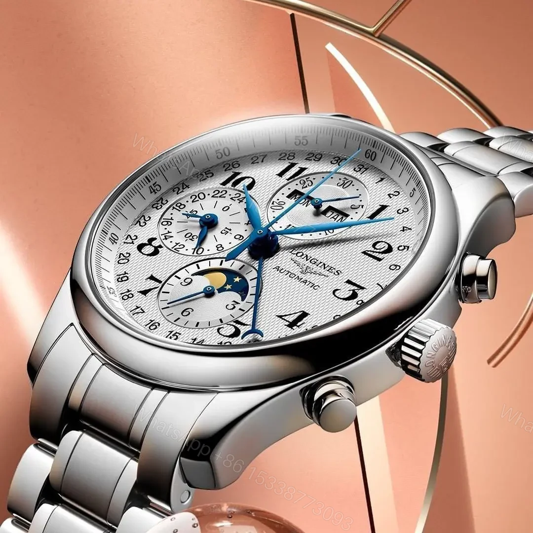 View 2 of #Model No-L2.673.4.78.6 #Premium Automatic #Features-•Case size-42mm