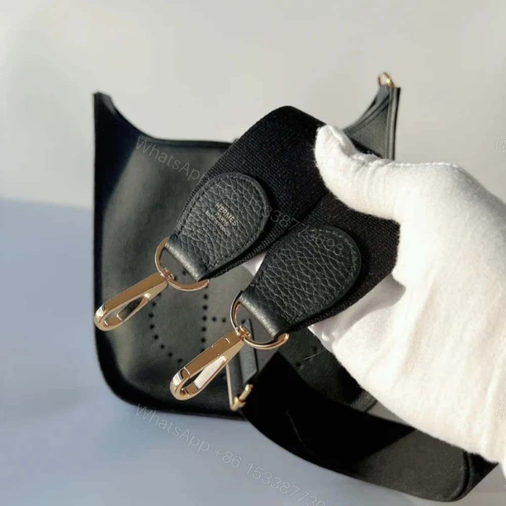 View 4 of Hermes Evelyne 29 Clemence Black 25cm