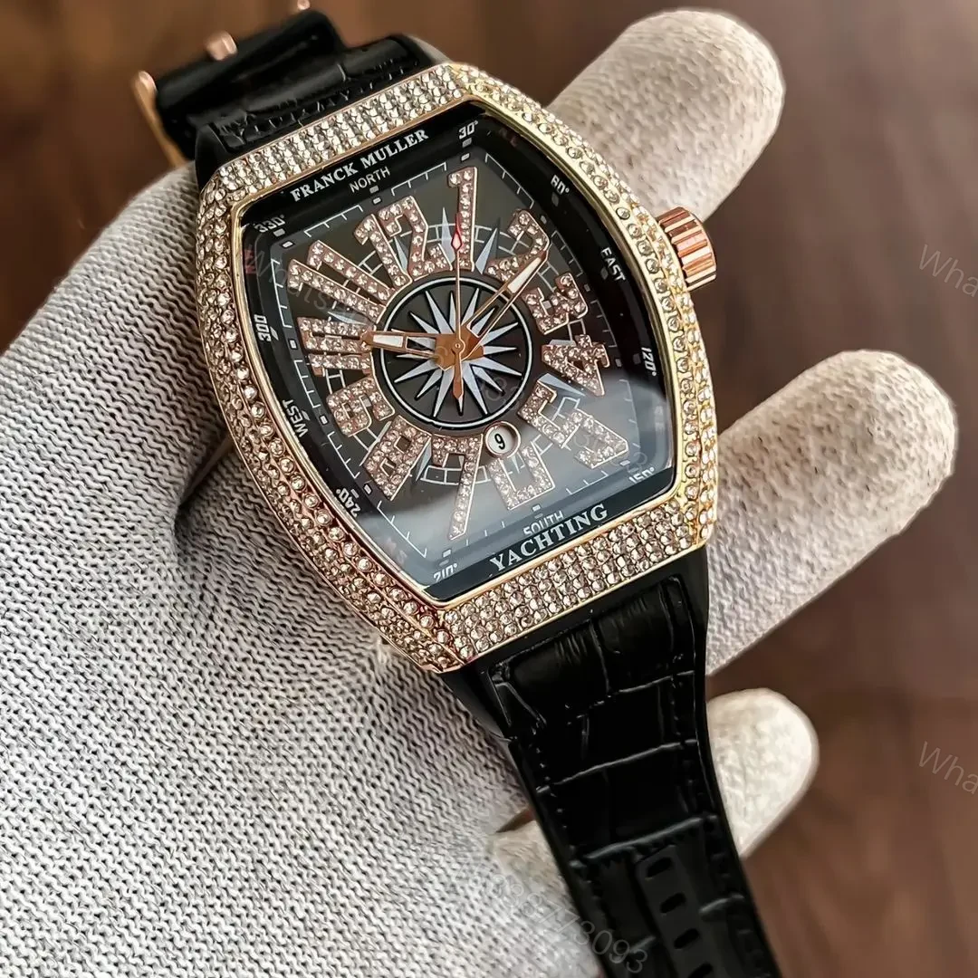 View 3 of Brand-Franck Muller Model-YachTing Quality-7A Gender-Men’s Band-Black