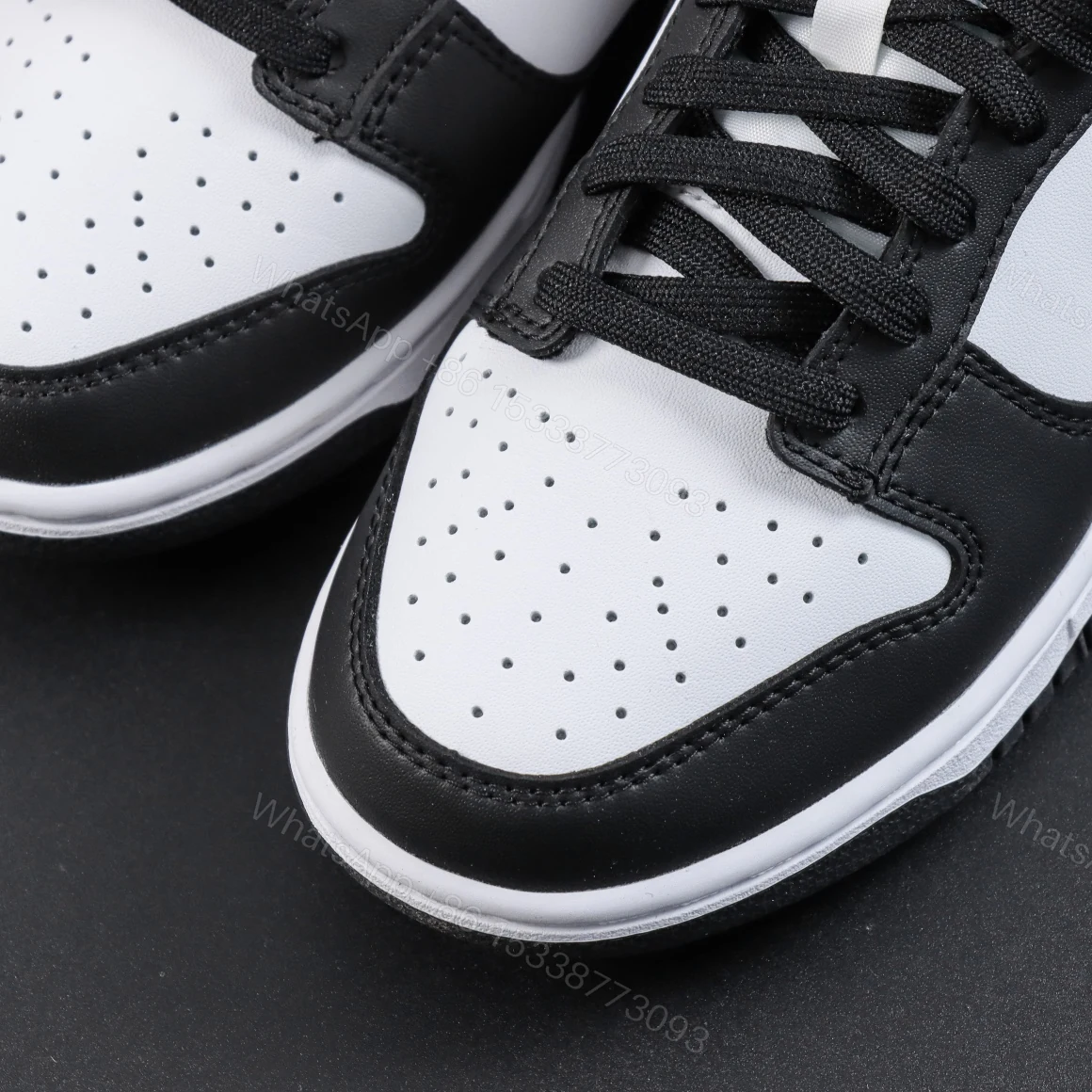 View 4 of Nike Dunk Low Retro White Black Panda Reps