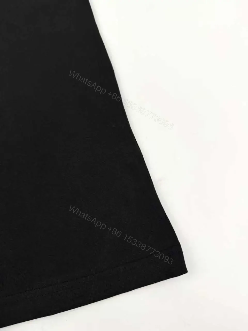 View 11 of Monochrome Crew Tee with Subtle Logo Detailing