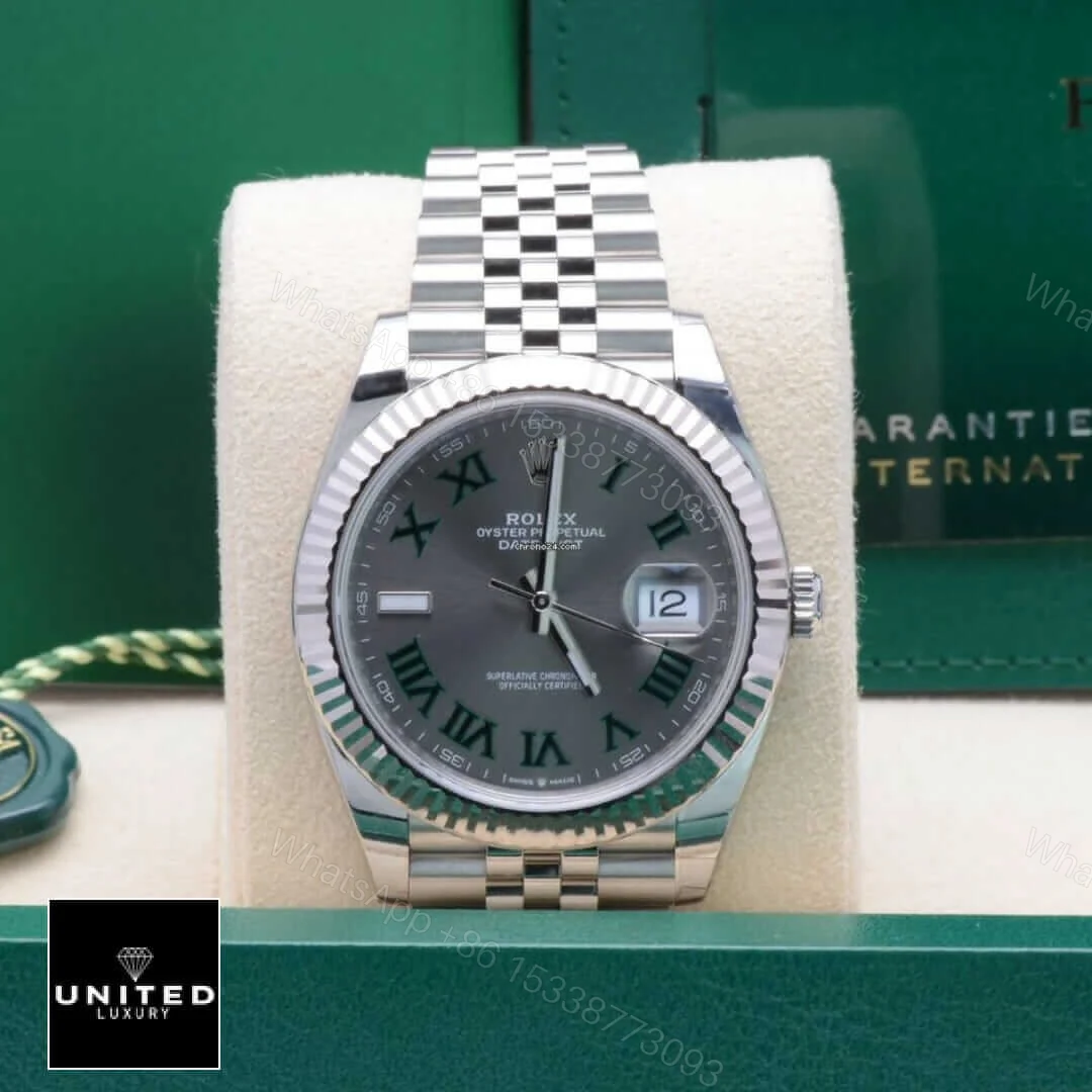 View 9 of Rolex Wimbledon 126334-0022 Jubilee Replica