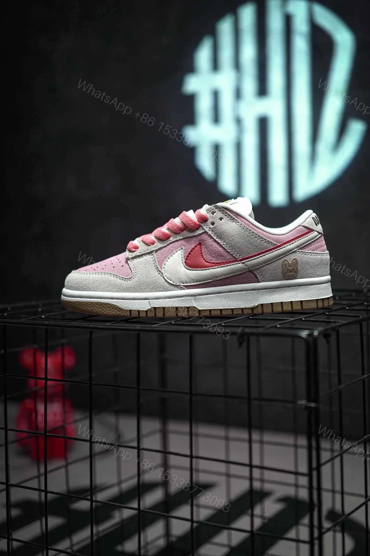 Nike Dunk SB Low DIY “Rabbit Year” — view 1
