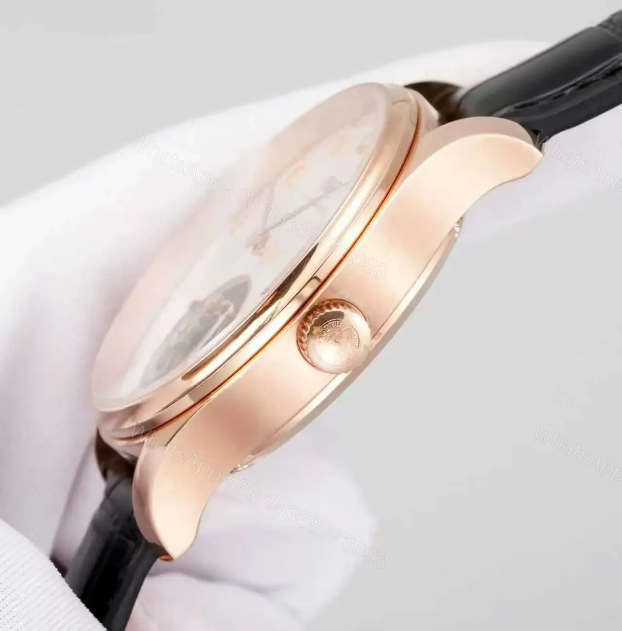View 7 of IWC Portugieser Hand-Wound Tourbillon Armor Gold / Silver IW5458-01