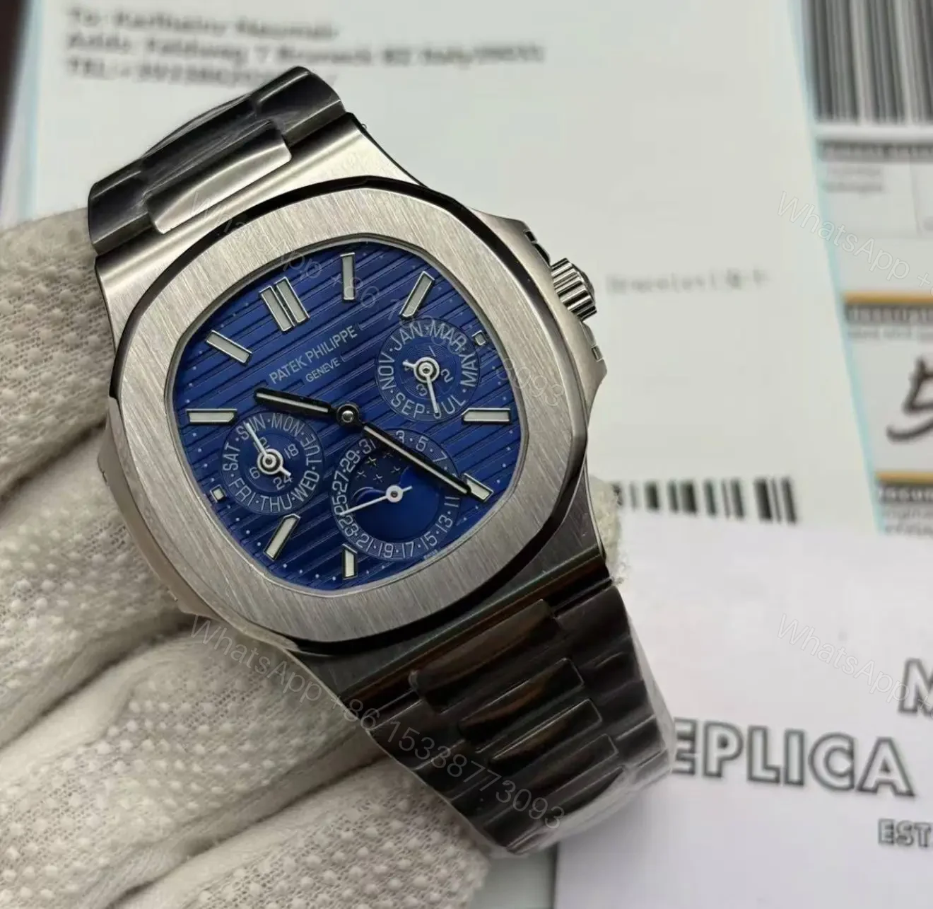 View 6 of Top Super Clone replica Patek Philippe Nautilus 5740