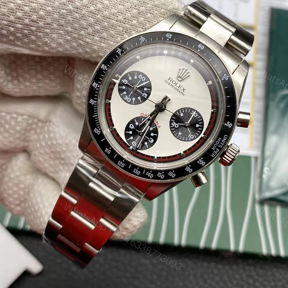 View 11 of Replica Rolex Daytona Paul Newman REF 6263 – Super Clone Rolex