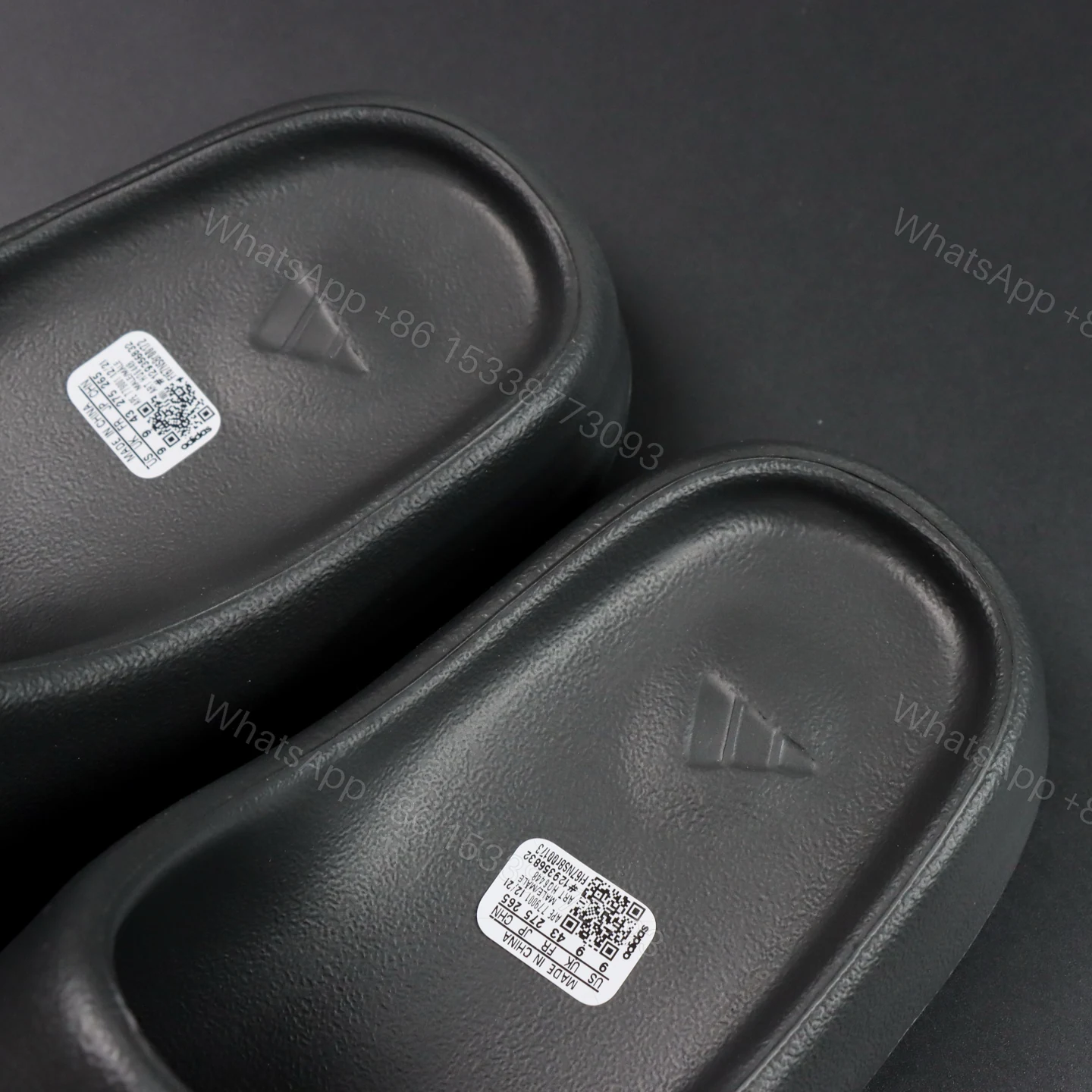 View 4 of Yeezy Slide “Onyx” Black Reps