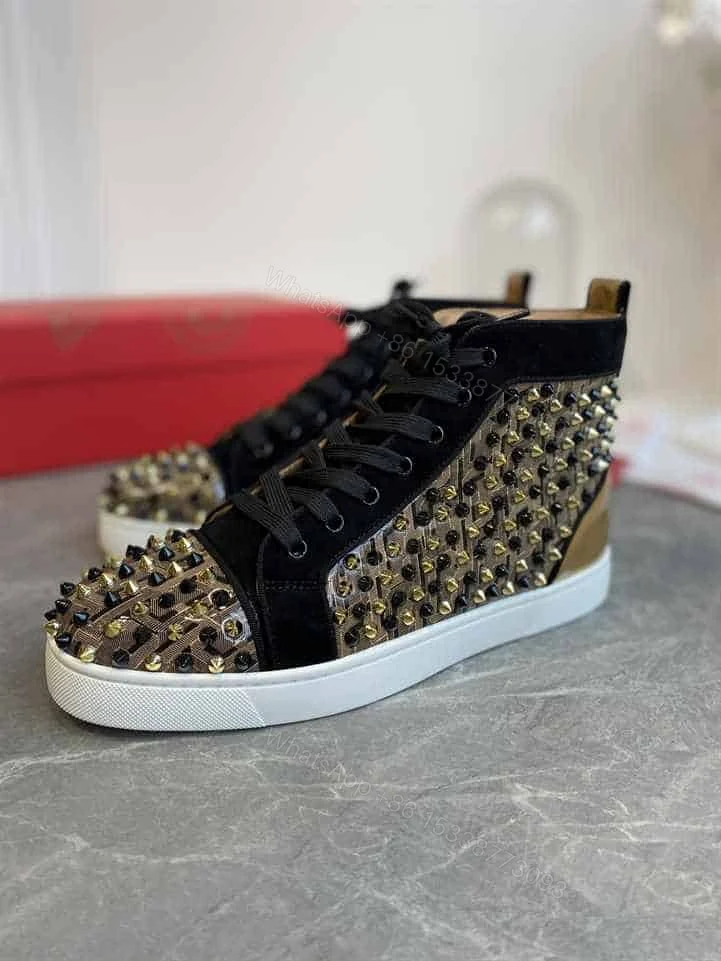 CHRISTIAN LOUBOUTIN HIGH TOP SNEAKER – CL150 — view 1
