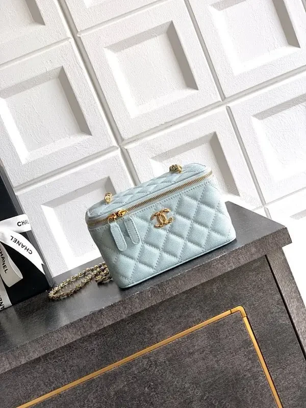Pastel Quilted Pearl Mini Bag: Luxe Everyday Carry — view 1