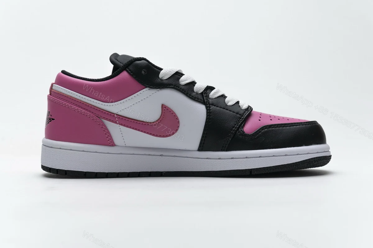 View 2 of Air Jordan 1 Low Pinksicle (GS) 554723-106