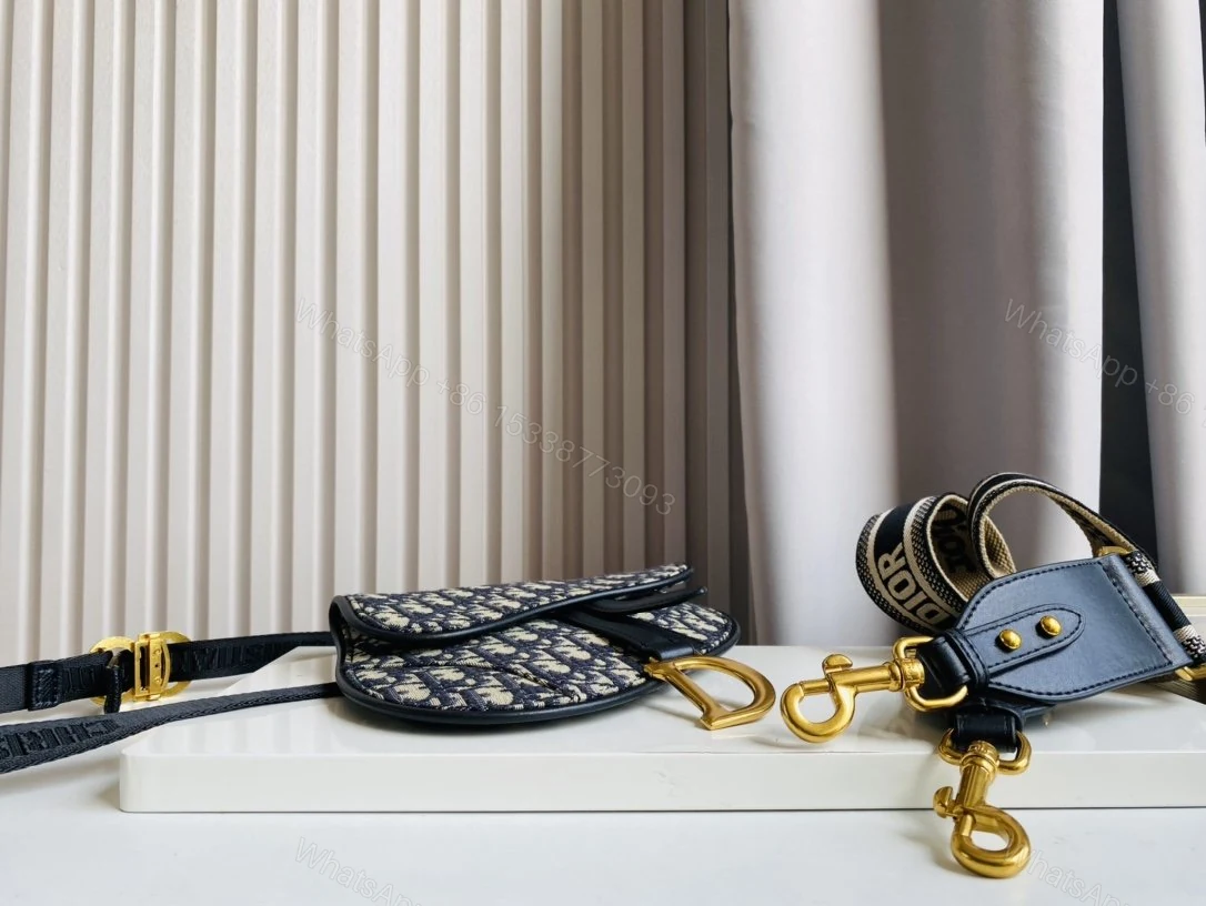 View 6 of Dior Saddle Belt Bag Oblique