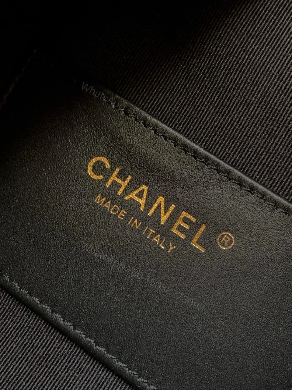View 3 of Quilted Leather Tote: Gold Hardware, All-Day Glamour