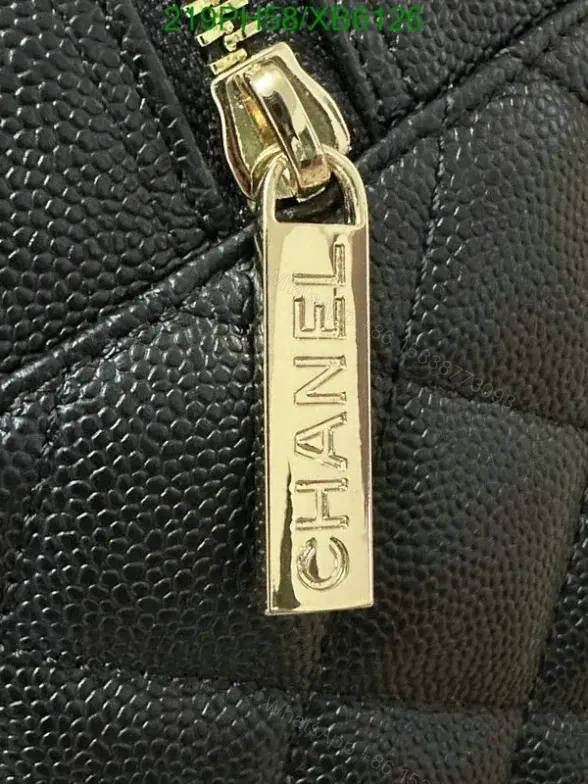 View 7 of Chanel Mini Boston Bag in Quilted Leather XB612665 1:1 Mirror
