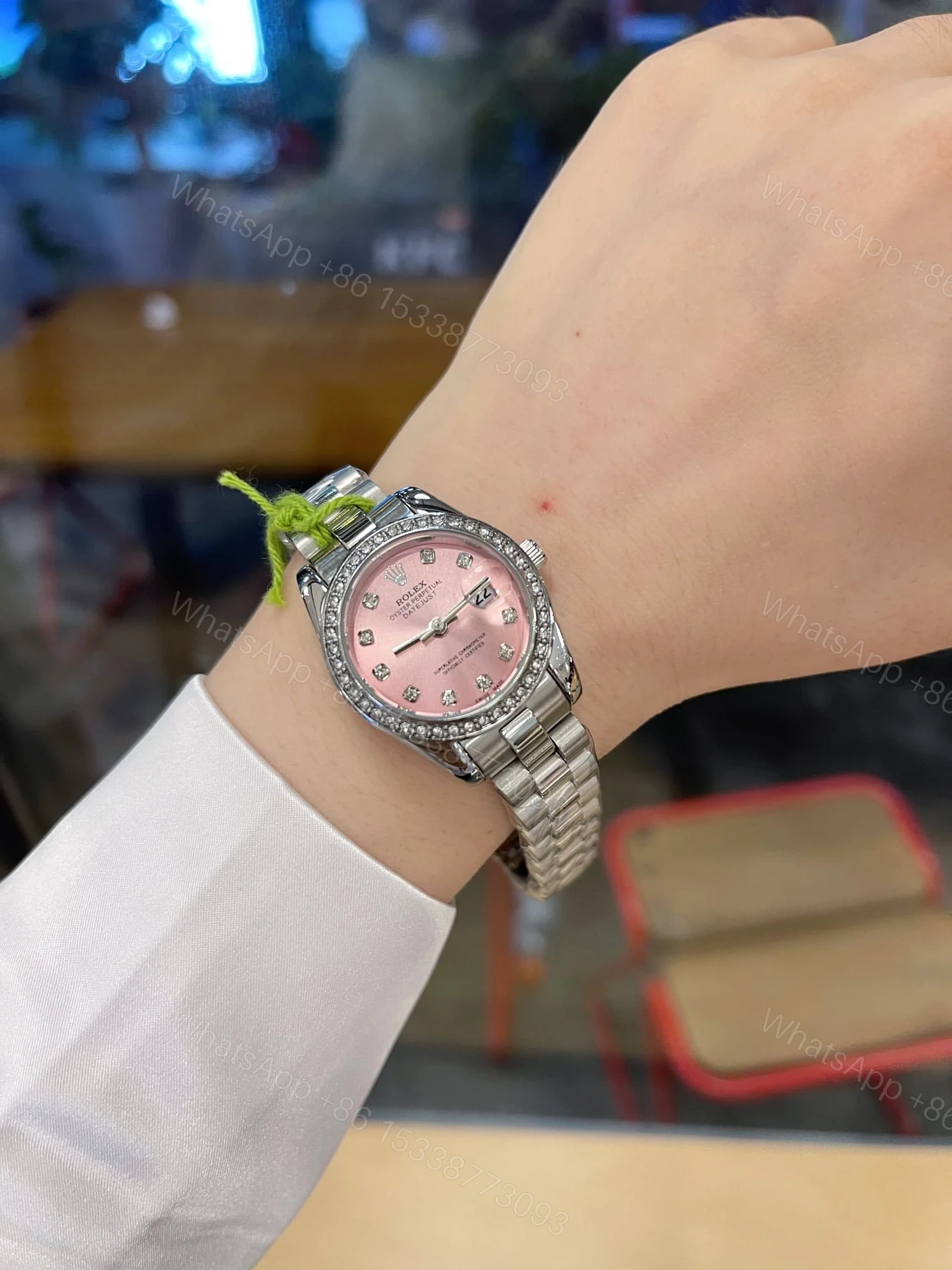 View 5 of Rolex Lady Datejust 28 Silver Jubilee Diamond Dial In Pink 28Mm
