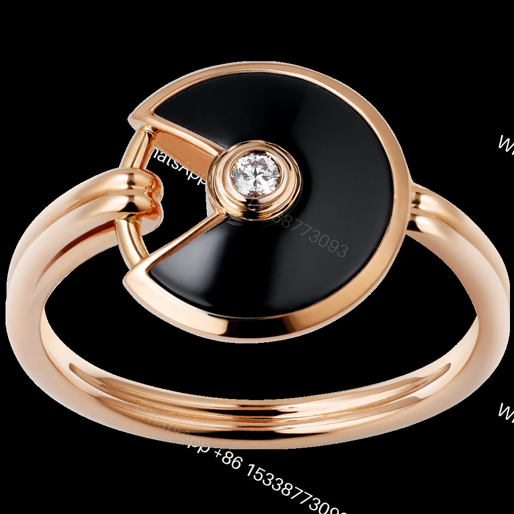 Cartier Amulette Ring, Onyx — view 1