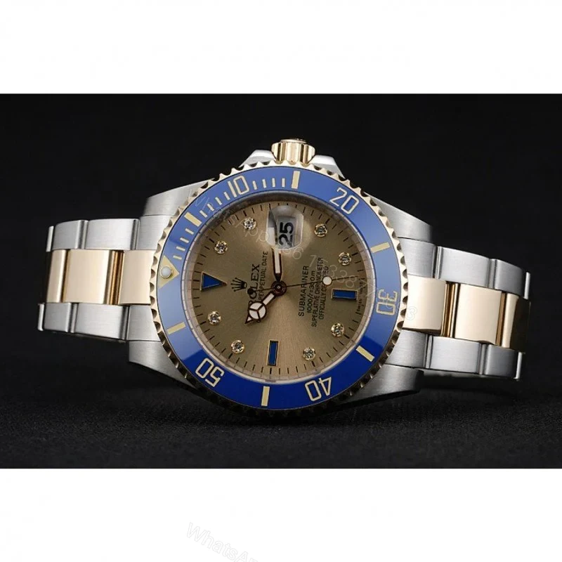 View 5 of Replica Rolex Submariner Gold Dial rl55