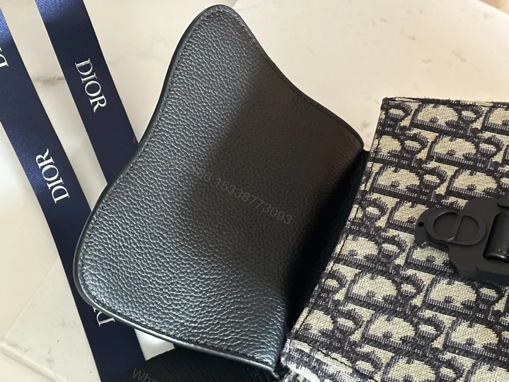 View 6 of Monogram Belt Bag: Dior-Inspired Leather Trim, Compact
