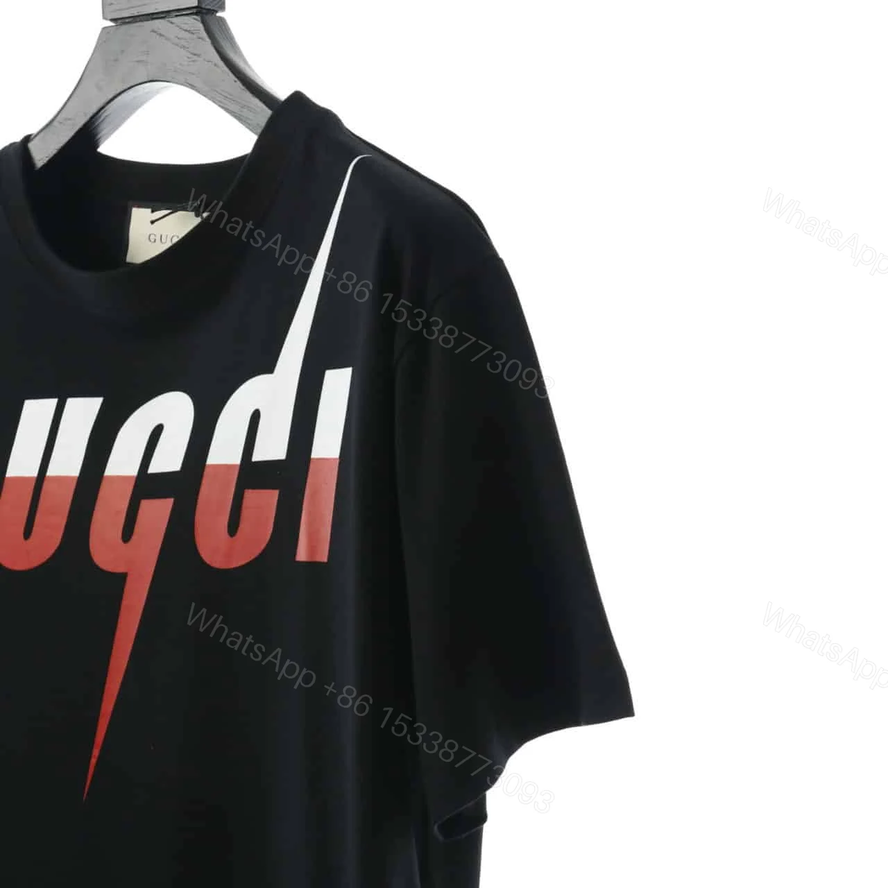 View 4 of GUCCI PRINT T SHIRT WHITE – RED GC29
