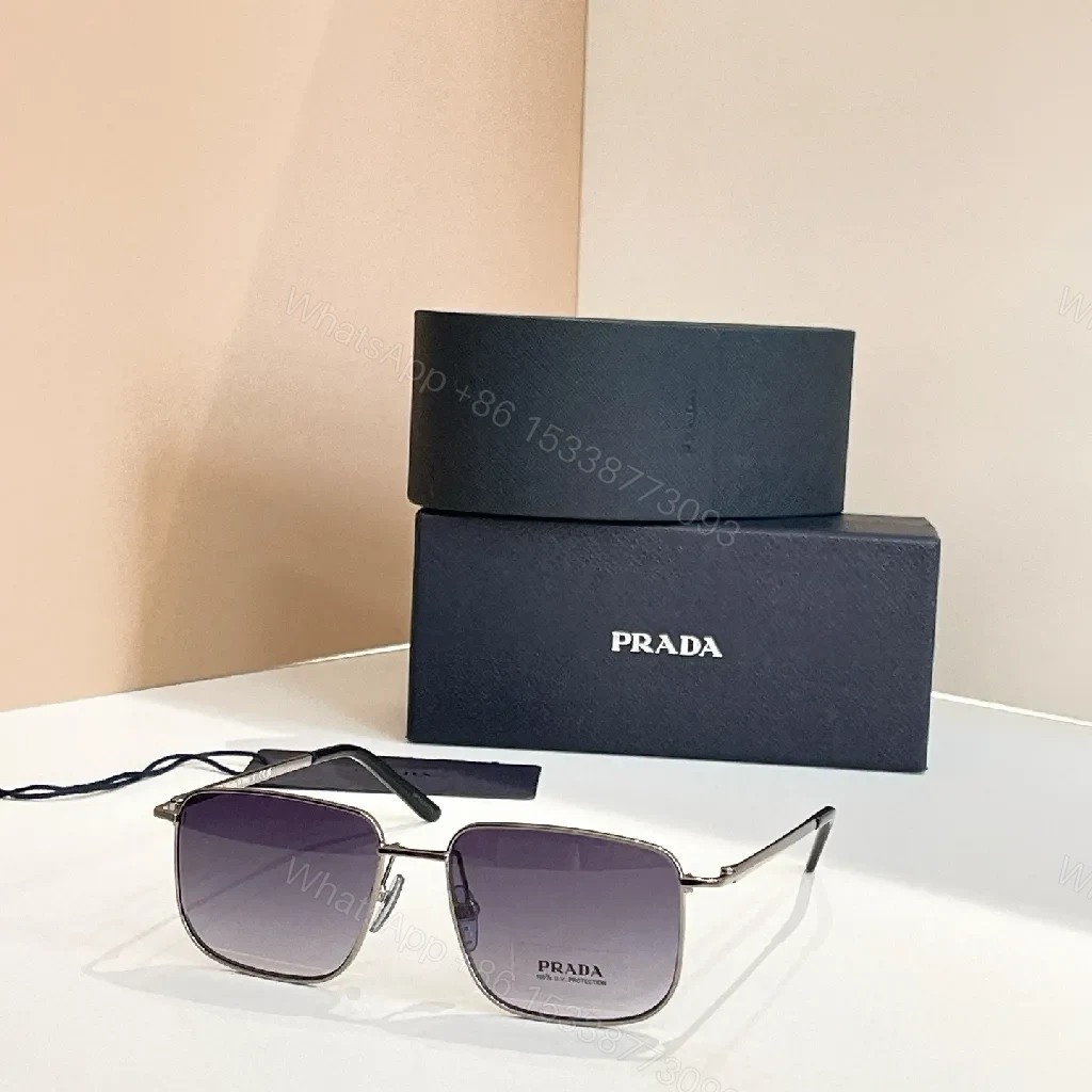 View 2 of Gold-Accent Gradient Lens Sunglasses, Modern Luxe, All-Day Comfort