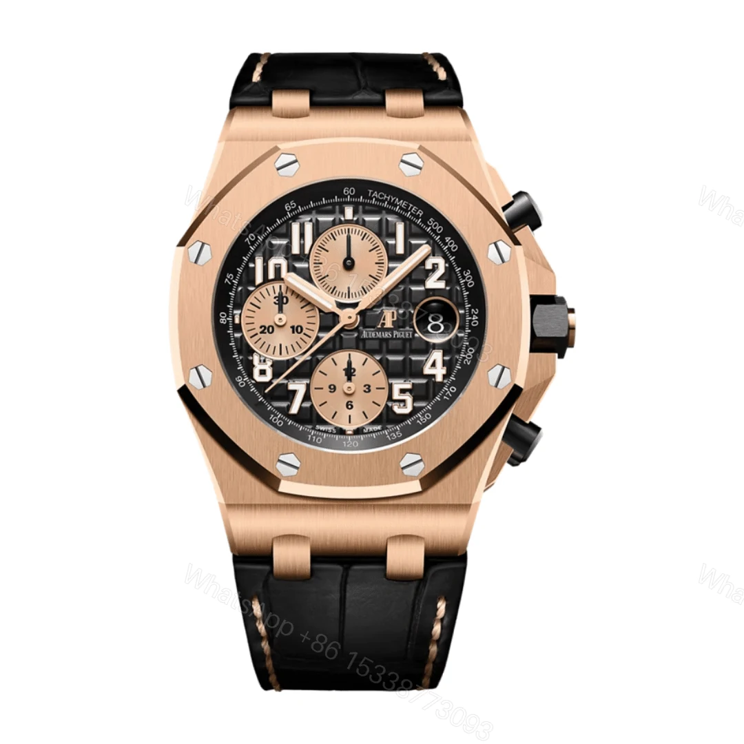 Audemars Piguet Offshore Chronograph Brick Leather Replica — view 1