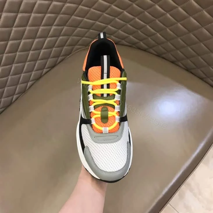 View 5 of B22 SNEAKER TECHNICAL MESH WITH AND CALFSKIN – CD99