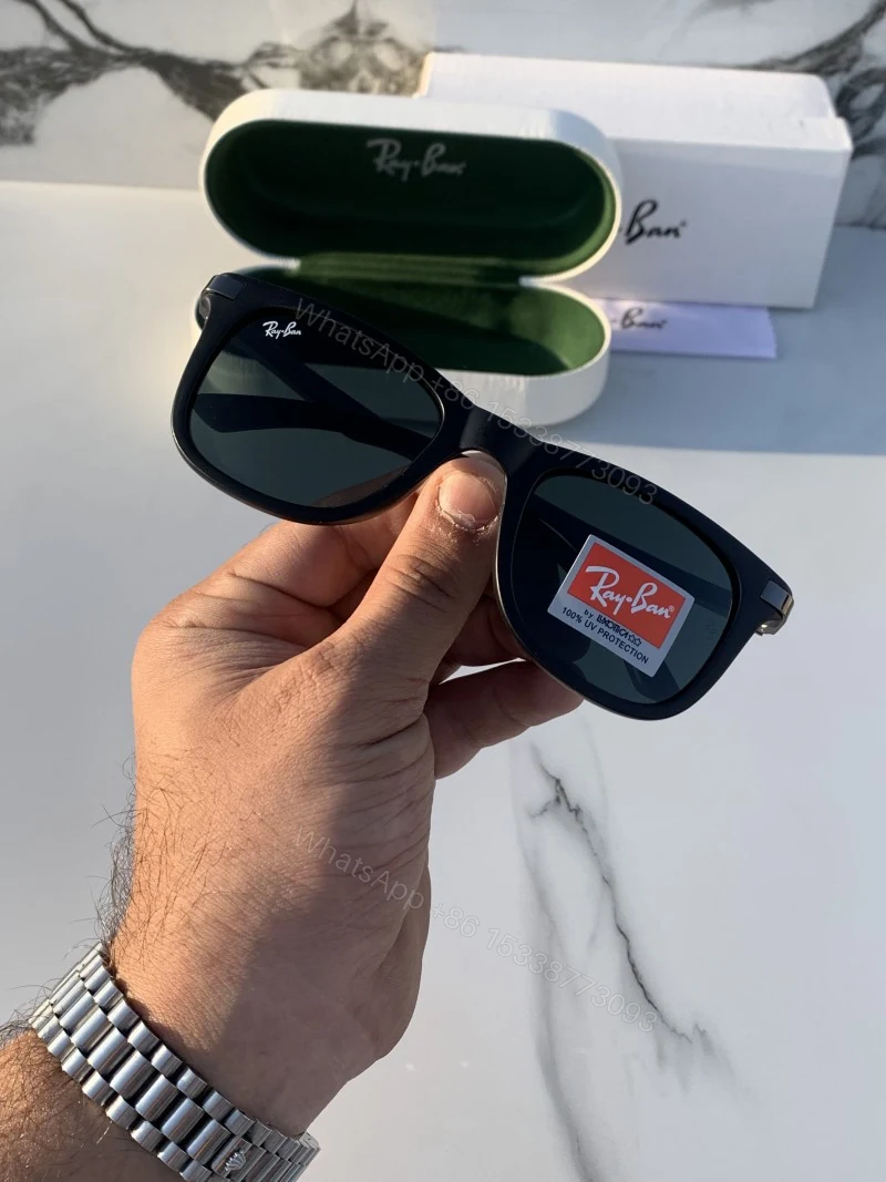 View 5 of First Copy Rayban 4287 Full Black Sunglasses