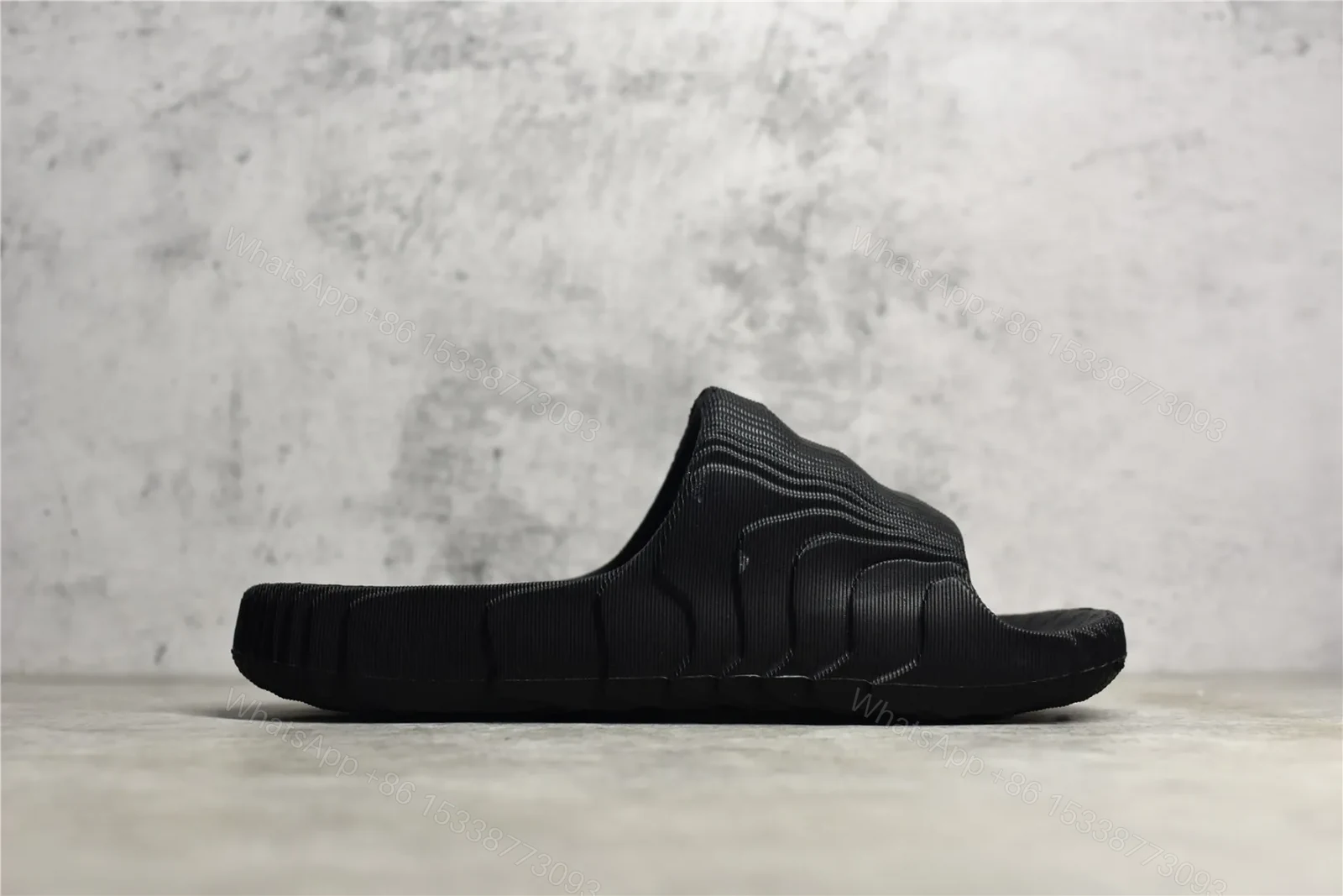 View 3 of UA originals adilette Black Reps
