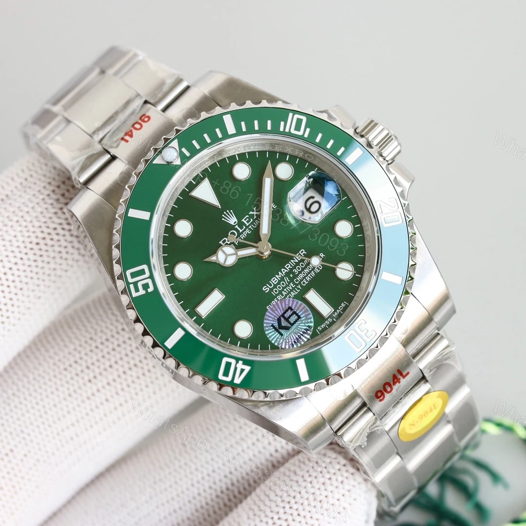 View 8 of Rolex Submariner Date Green Dial 40Mm