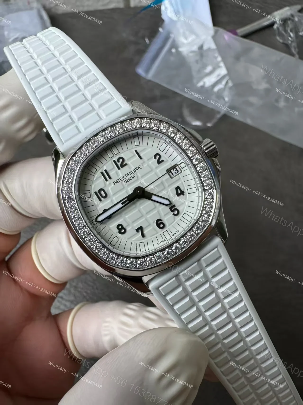 View 4 of Patek Philippe Aquanaut Luce 5267/200A-010 White Dial 38.8MM