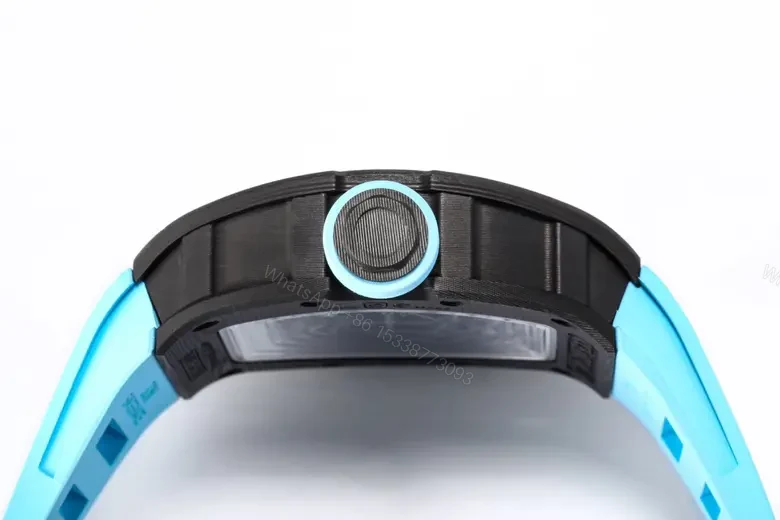 View 7 of EUR Factory Richard Mille RM055 Blue Carbon Watch