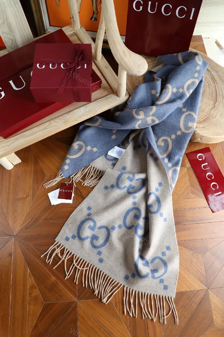 View 8 of Patterned Elegance Soft-Luxe Scarf with Signature Fringe