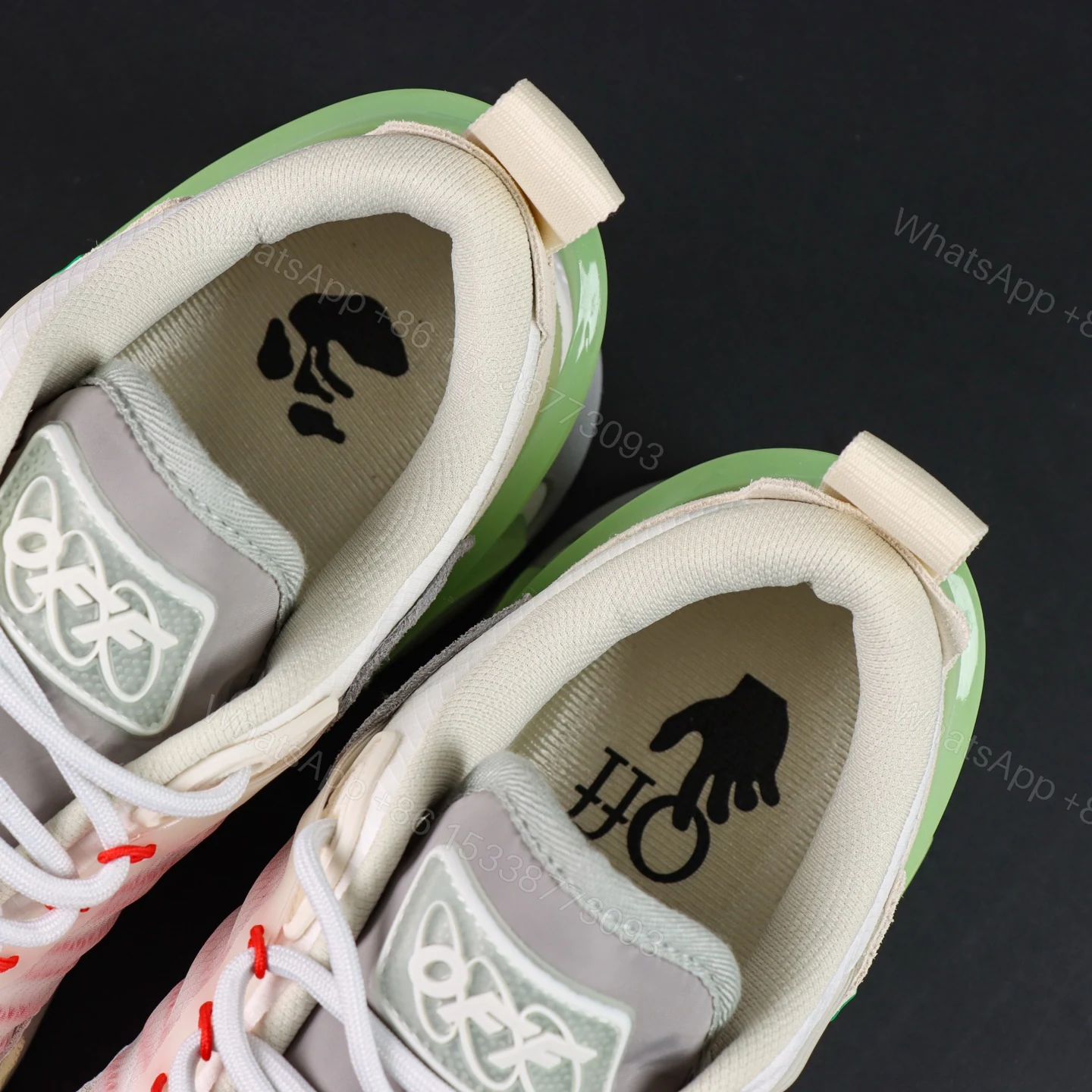 View 4 of Off White ODSY 1000 Cream Green Reps
