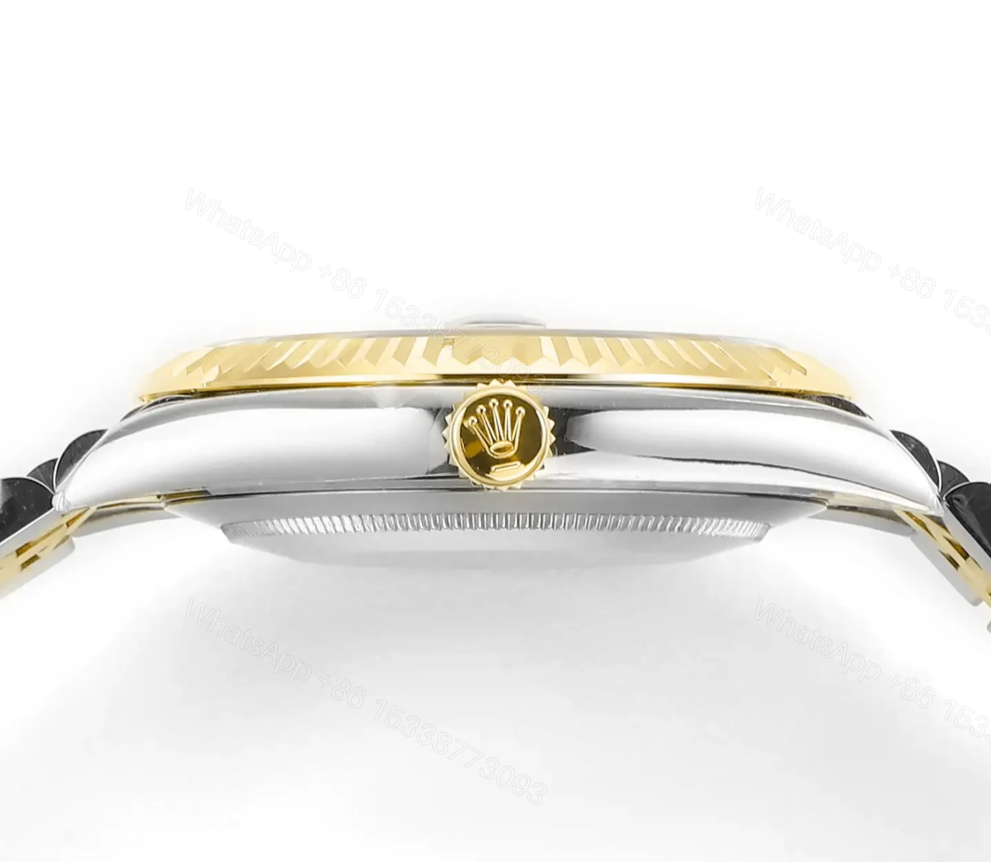 View 7 of Rolex Datejust 41 Rolesor Yellow Fluted Jubilee MOP – Diamond 126333-0018