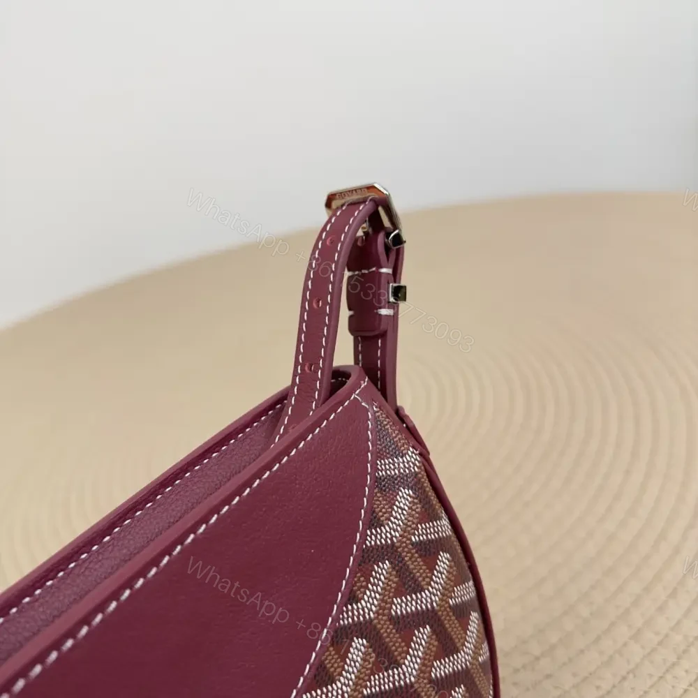View 9 of 高仿Goyard*33CL33P單肩半月包紅色免檢版