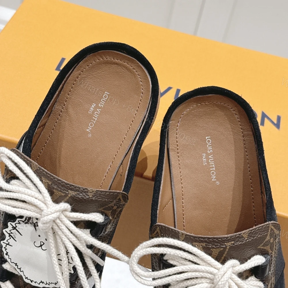 View 7 of Louis Vuitton Lous Open Sneakers Black 1ABVQ9