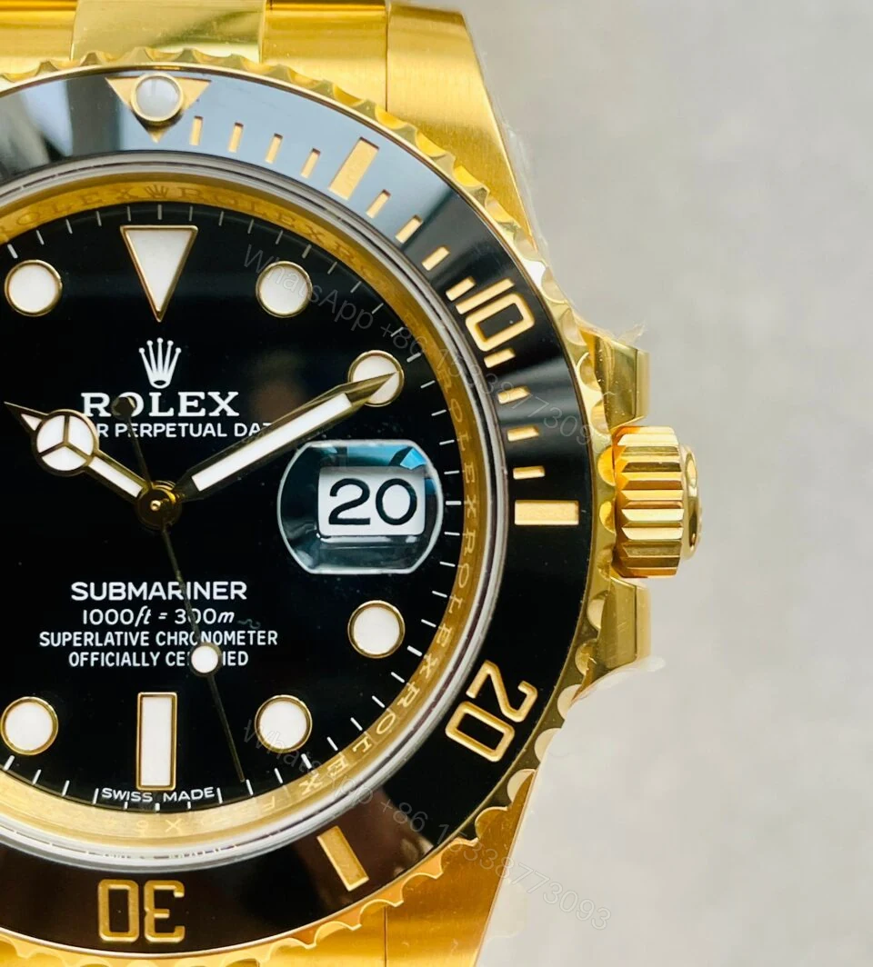 View 3 of VSF FACTORY 1:1 Rolex Submariner Date 41mm 126613 LN BEST EDITION YG 904L Black Dial Swiss 3235