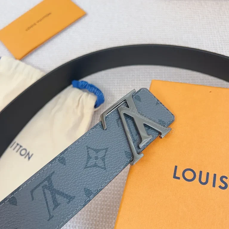 View 6 of Chic LV Monogram Belt: Subtle Luxury Everyday Elevation