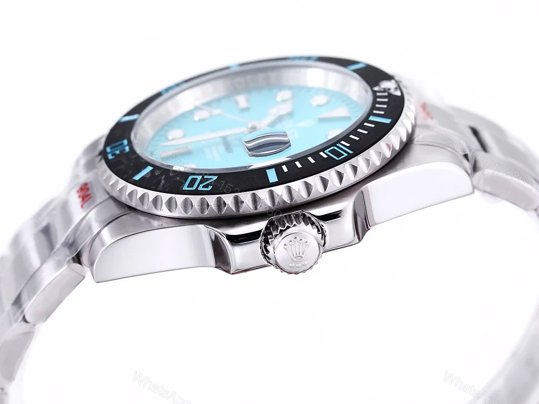 View 6 of Rolex Submariner DIW Carbon Fiber Green Dial Custom Watch 40mm Ultimate Edition ROLEX-SUB-DIW-CARBON-40