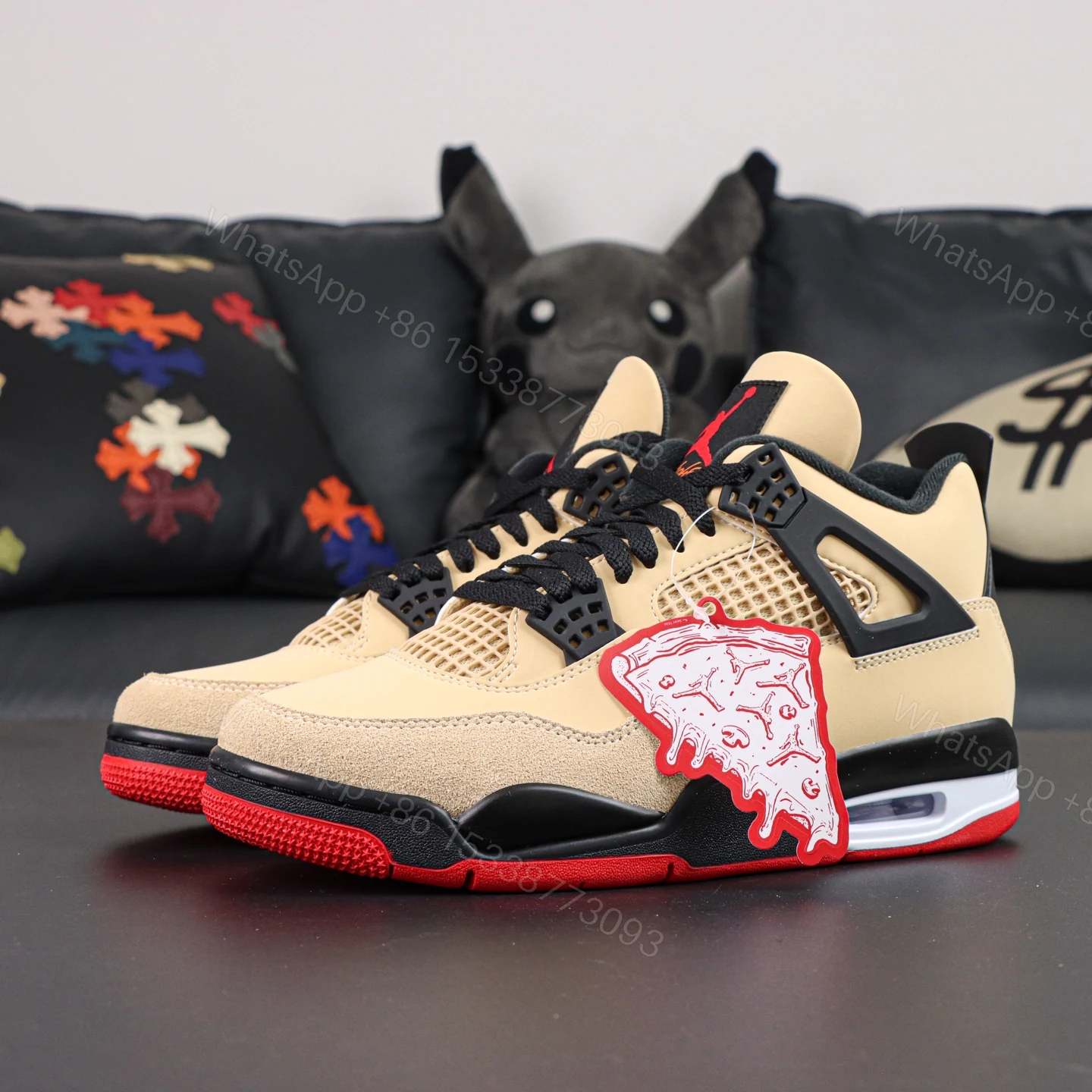 View 8 of Air Jordan 4 Pizza Reps