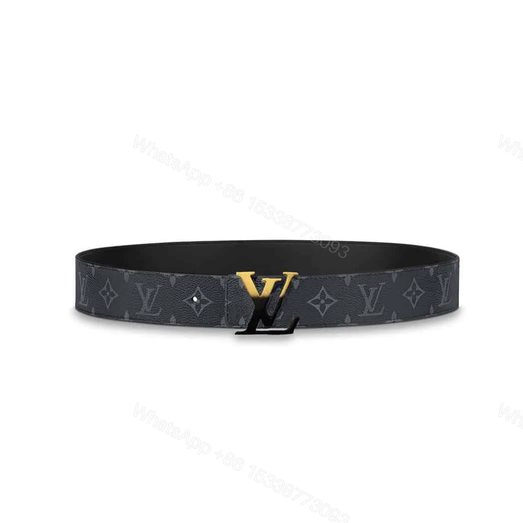 LOUIS VUITTON INITIALES 40MM REVERSIBLE MONOGRAM CANVAS BELT – B93 — view 1