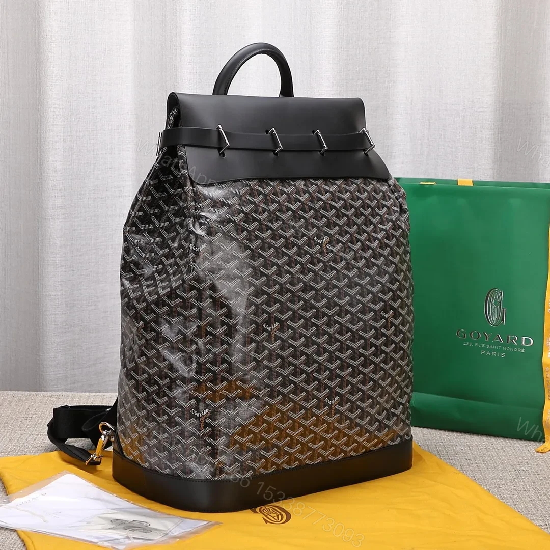 View 5 of Goyard Steamer GM Black Leather Travel