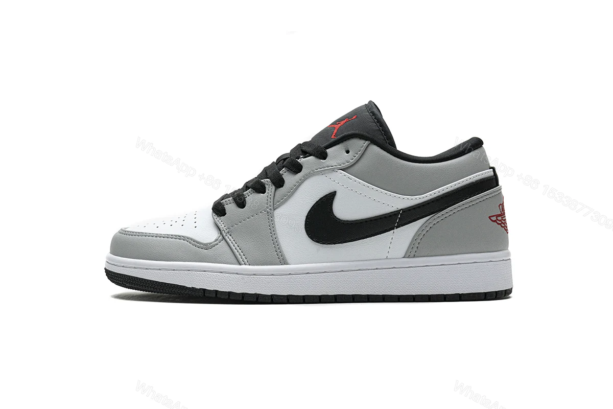View 13 of Air Jordan 1 Low Light Smoke Grey 553558-030