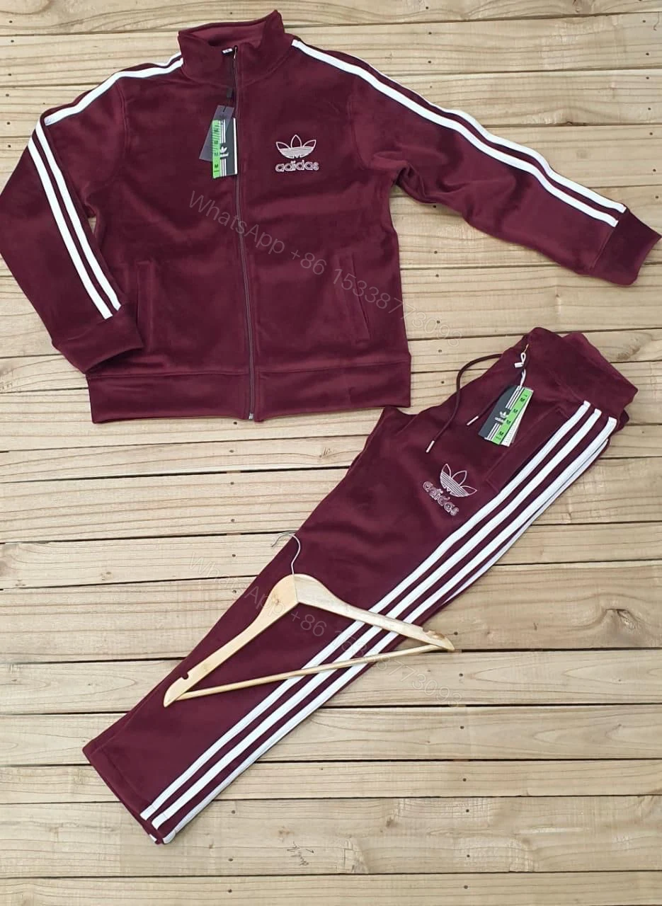 View 3 of FIRST COPY ADIDAS IMPORTED VELVET TRACKSUIT