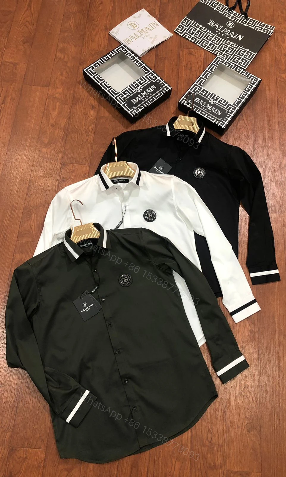 First Copy Balmain Paris Premium Original 2025 Shirt for Men — view 1