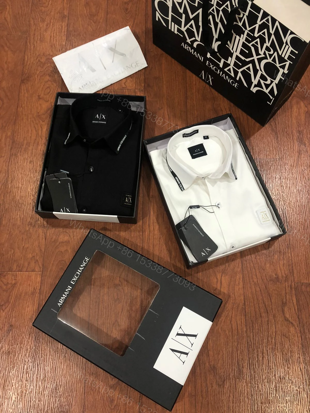 View 2 of First Copy Armani Exchange Cotton Shirt