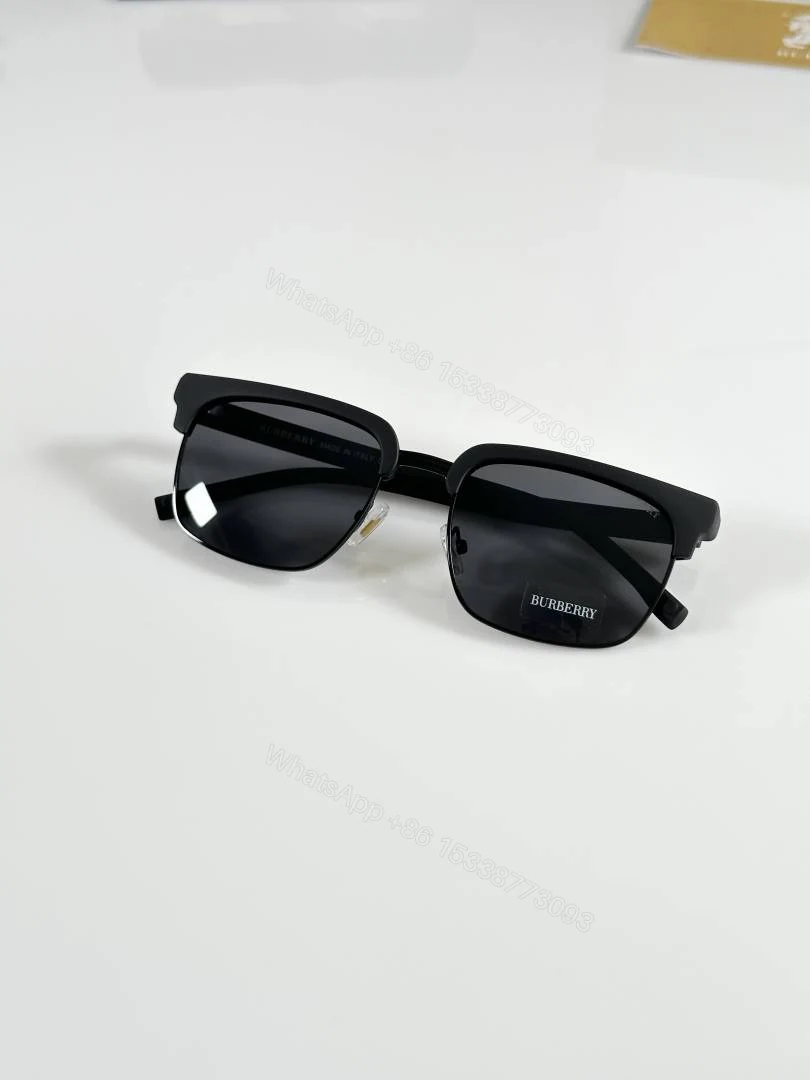 View 3 of First Copy Burberry 2821 Black Sunglasses